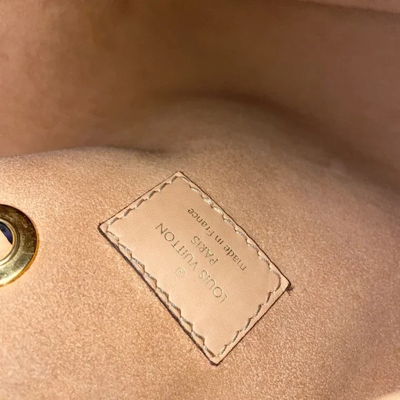 Authentic Louis Vuitton Bicolor Monogram Empreinte Giant NéoNoé MM Noe w/Pouch - Picture 3 of 12